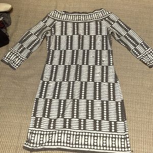 Comfortable above the knees dress.